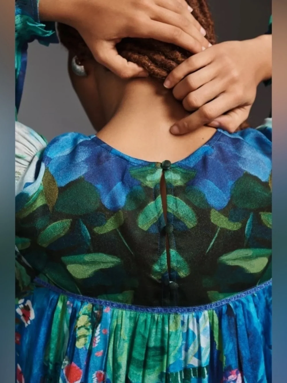 Anthropologie Bl^nk Miranda Peasant Blouse 2X - Picture 3 of 12